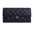 Chanel Classic Flap Wallet, front view